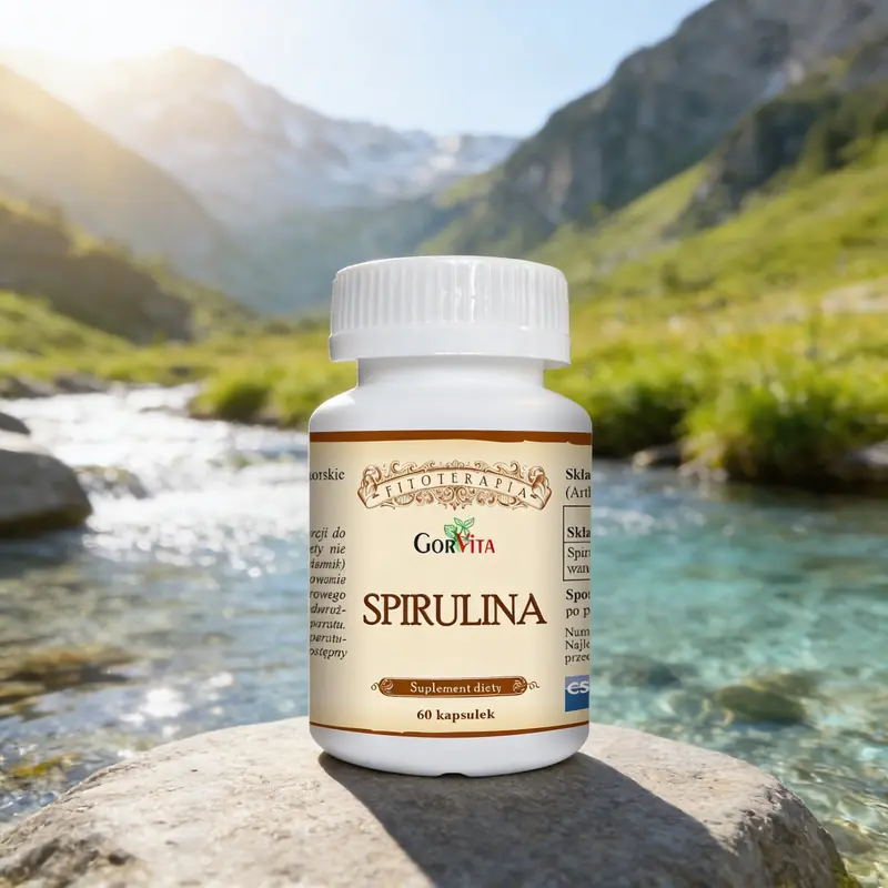 Spirulina 60 kapsułek