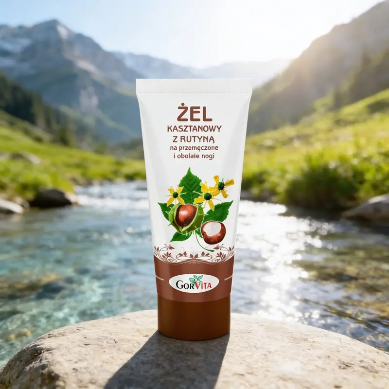Żel kasztanowy z rutyną 200 ml