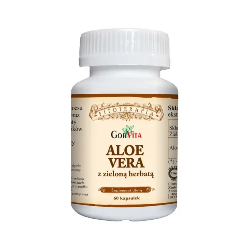 AloeVera z Zieloną Herbatą x60 kaps.