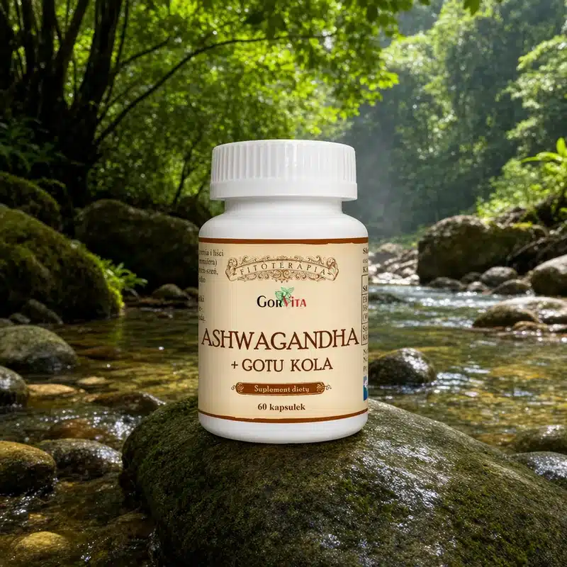 Ashwagandha + Gotu Kola x60 kaps.
