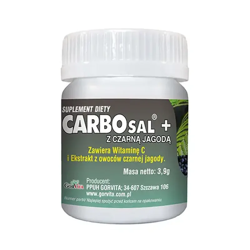 CARBOSAL_JAGODA_x20_kaps Carbosal + z Czarną Jagodą x20 kaps.