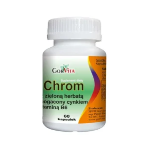 Chrom z zieloną herbatą