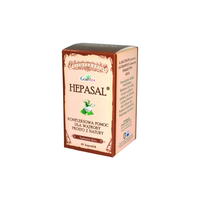 Hepasal 40 kapsułek