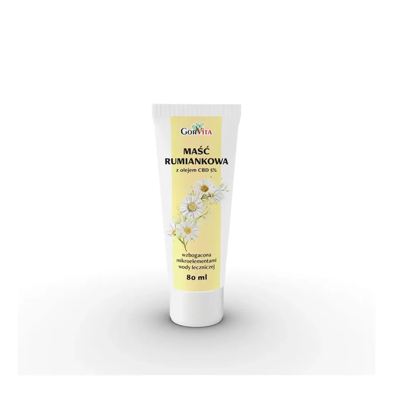 MASC_RUMIANKOWA_80ML Maść Rumiankowa z olejem CBD 5% 80 ml