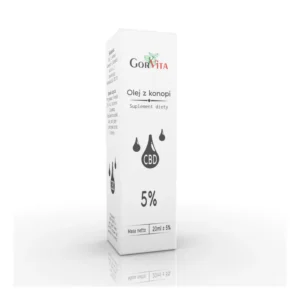 Olej z konopii CBD 5% 20ml