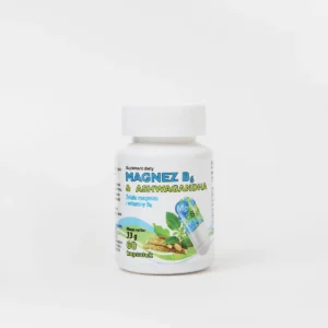 Magnez B6 + Ashwagandha x60 kaps.
