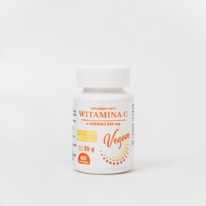 Witamina C 500mg VEGAN 60 kapsułek