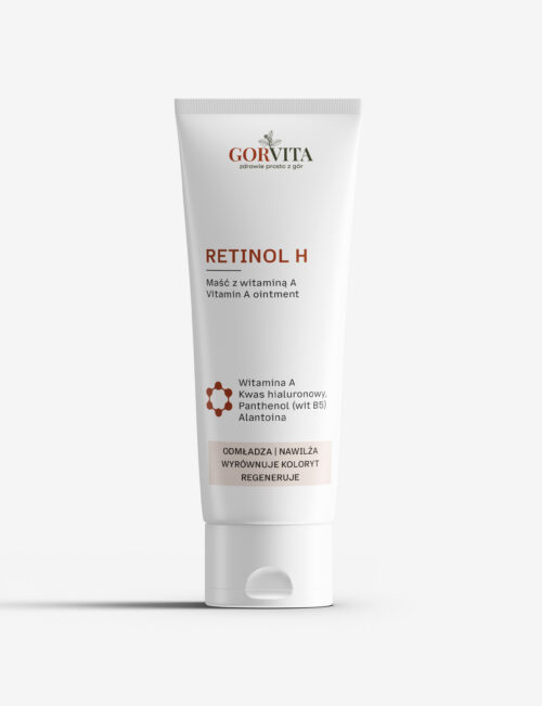 wiz_Retinol_H_50ml Maść Retinol H z witaminą A od Gorvity, tubka 60 ml
