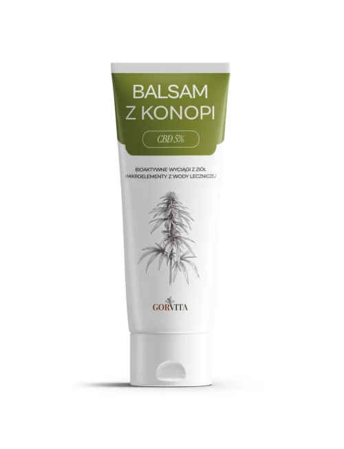 Balsam z konopi Gorvita z ekstraktem z konopi – tubka